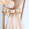 50 Yards 1-Inch Champagne Gold Satin Ribbon - Assorted Colors, Ideal for Gift Wrapping, Crafts & Party Decorations